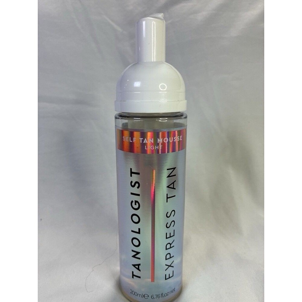Tanologist Express Self Tan Mousse ~ Light ~ 6.76 oz 200ml streak free